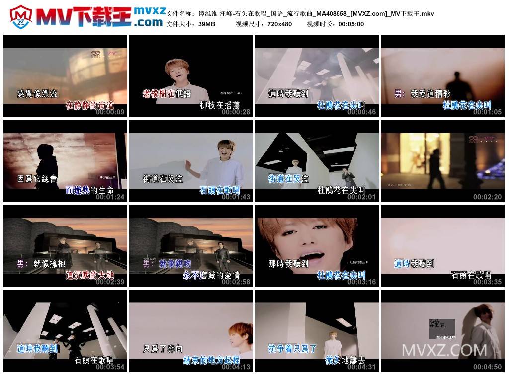 谭维维 汪峰-石头在歌唱_国语_流行歌曲_MA408558